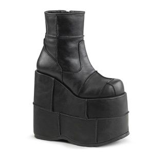 Demonia Stack 201 Platform Boots - Size 8